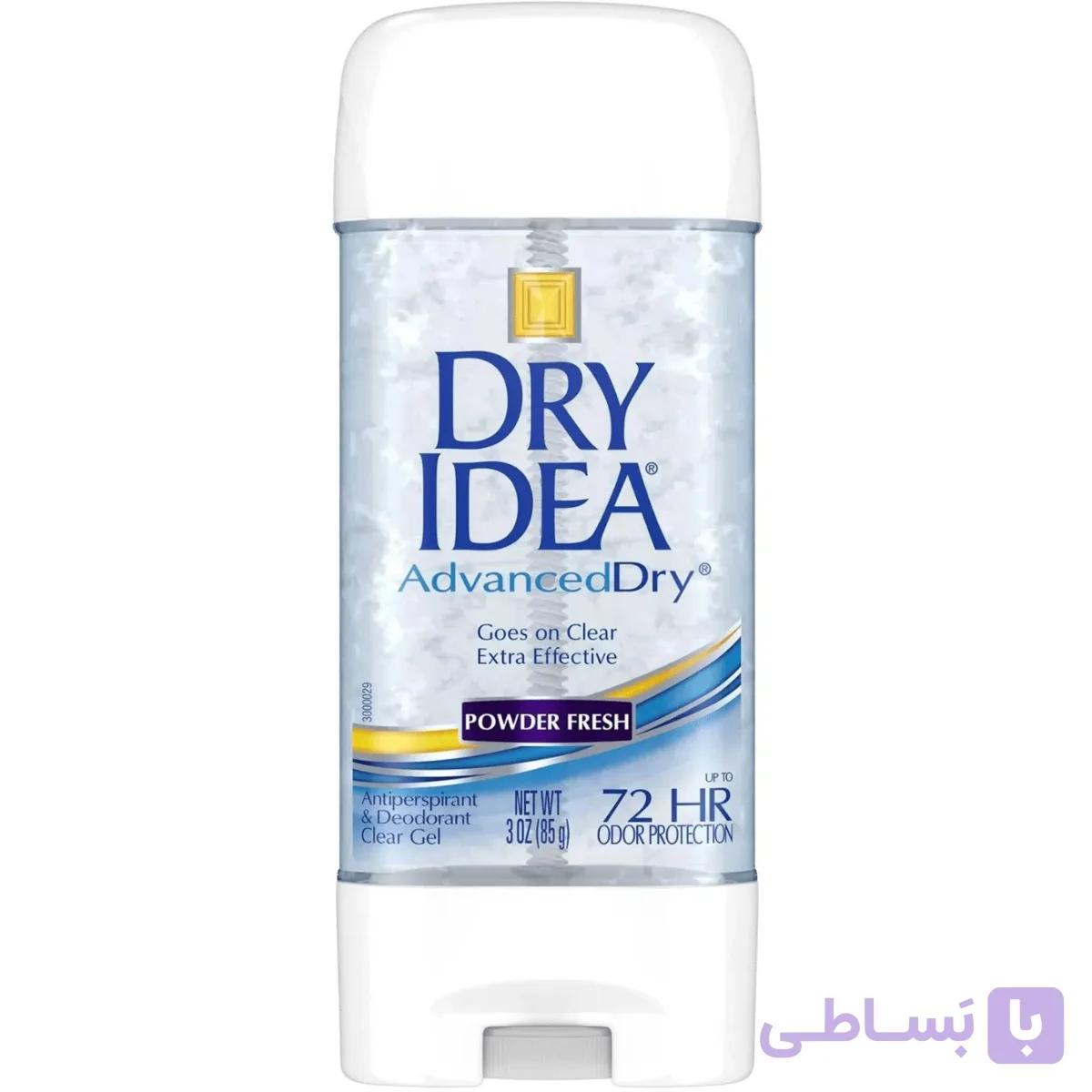 مام شفاف ضد تعریق درای آیدیا 72ساعته