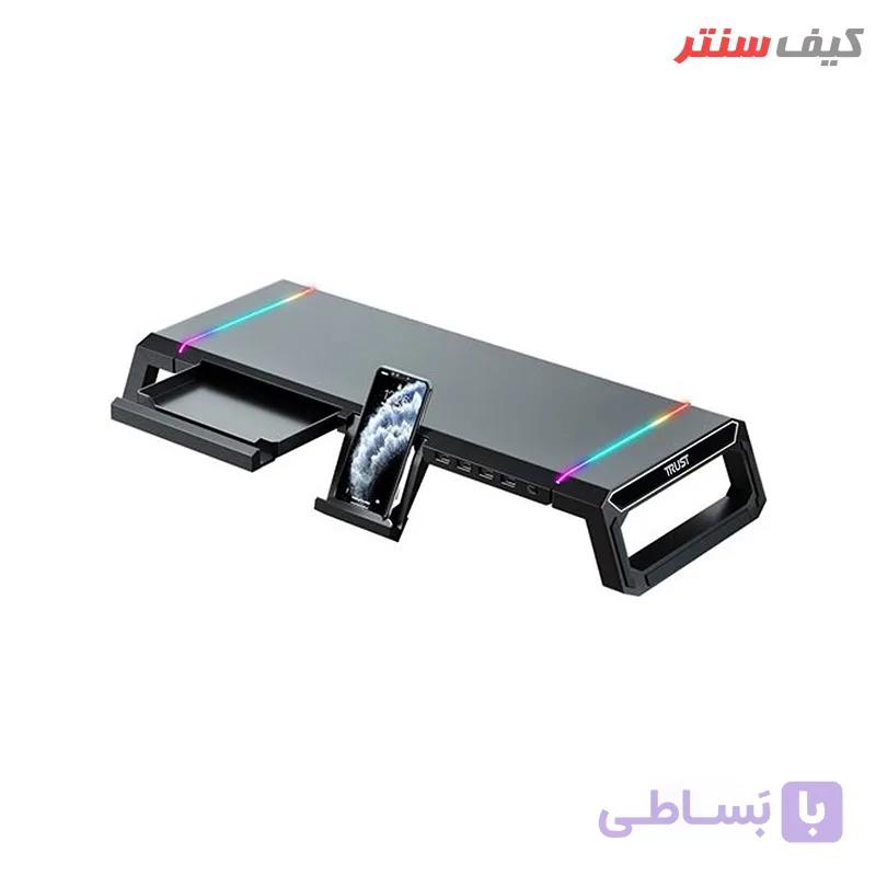 پایه نگهدارنده مانیتور تراست مدل Tdesk — تصویر 1