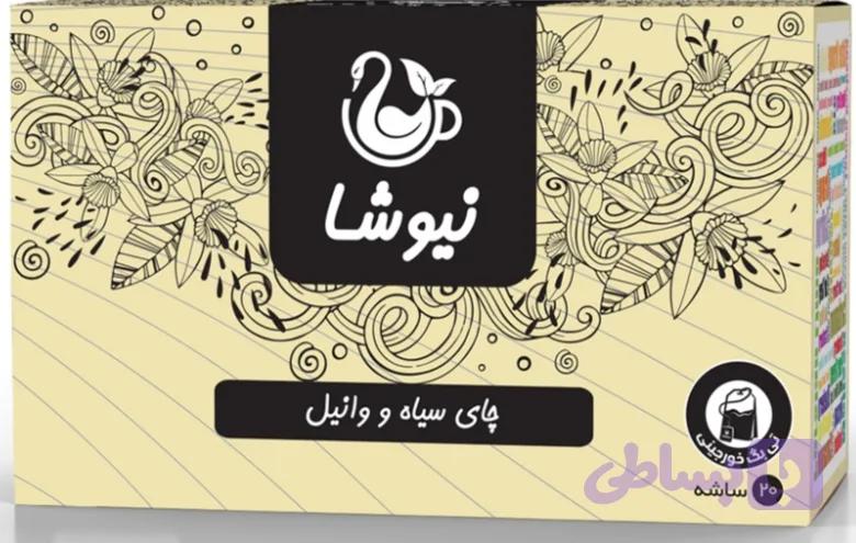 چای سیاه و وانیل