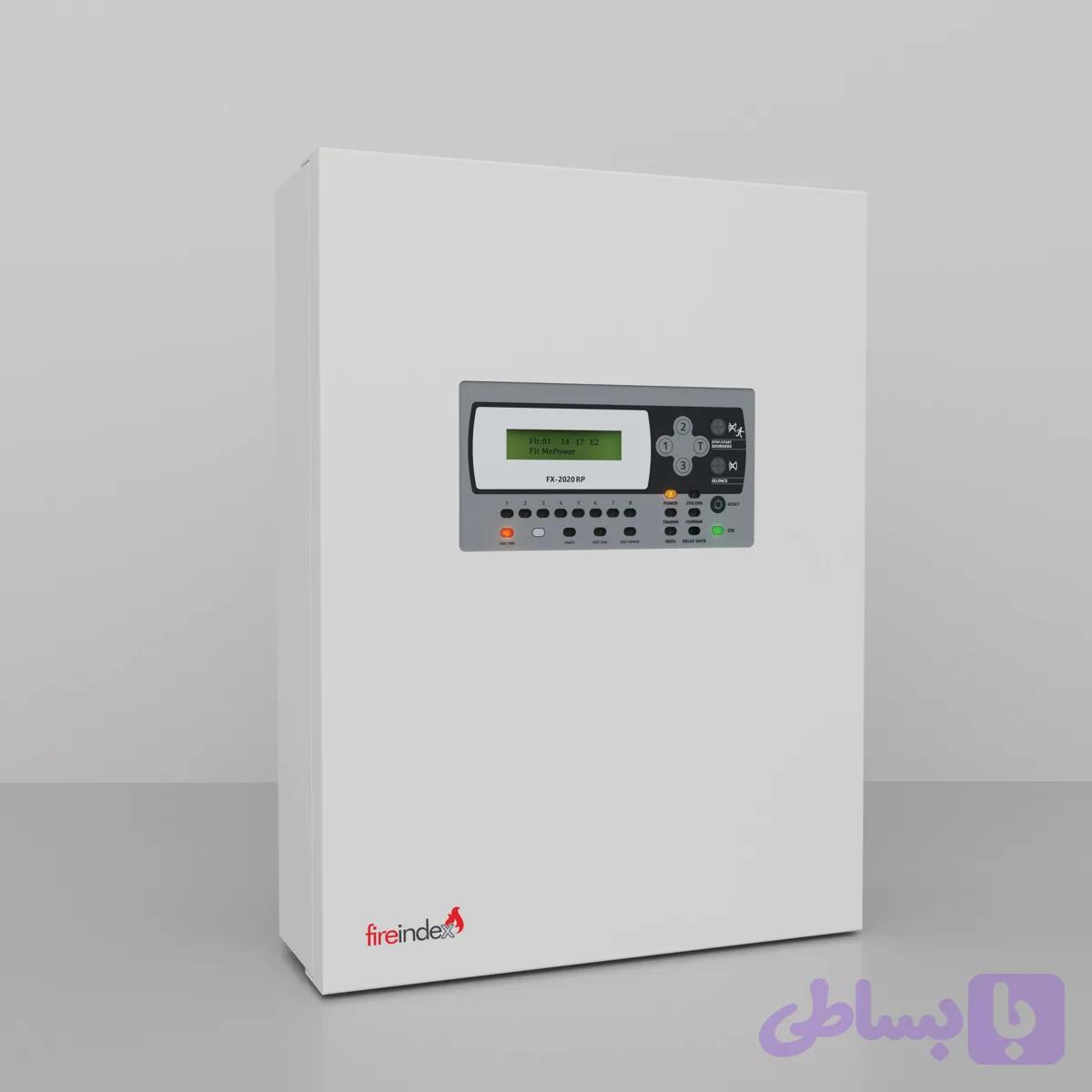 کنترل پنل اعلام حریق متعارف 24 زون فایرایندکس دارای صفحه ، کد: FX-2020FP-24