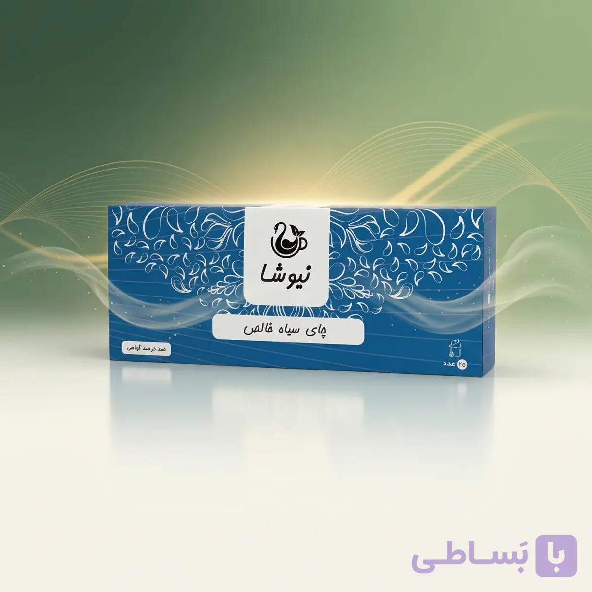 چای سیاه خالص کیسه‌ای 100 عددی CTC — تصویر 1