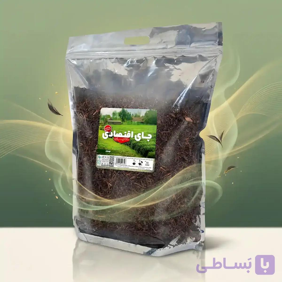 چای سیاه اقتصادی جوپدار 1000 گرمی نیوشا — تصویر 1