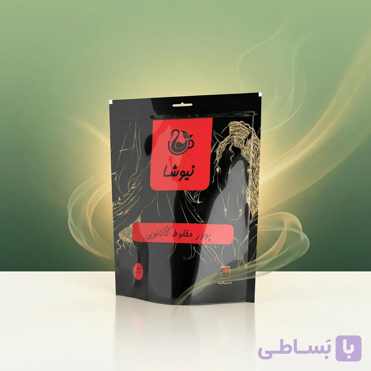 هات چاکلت دارک نیوشا (۲۰ ساشه) | پودر مخلوط کاکائویی — تصویر 1