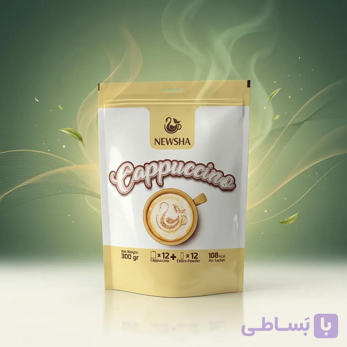 کاپوچینو نیوشا ساشه‌ای 12 عددی — تصویر 1