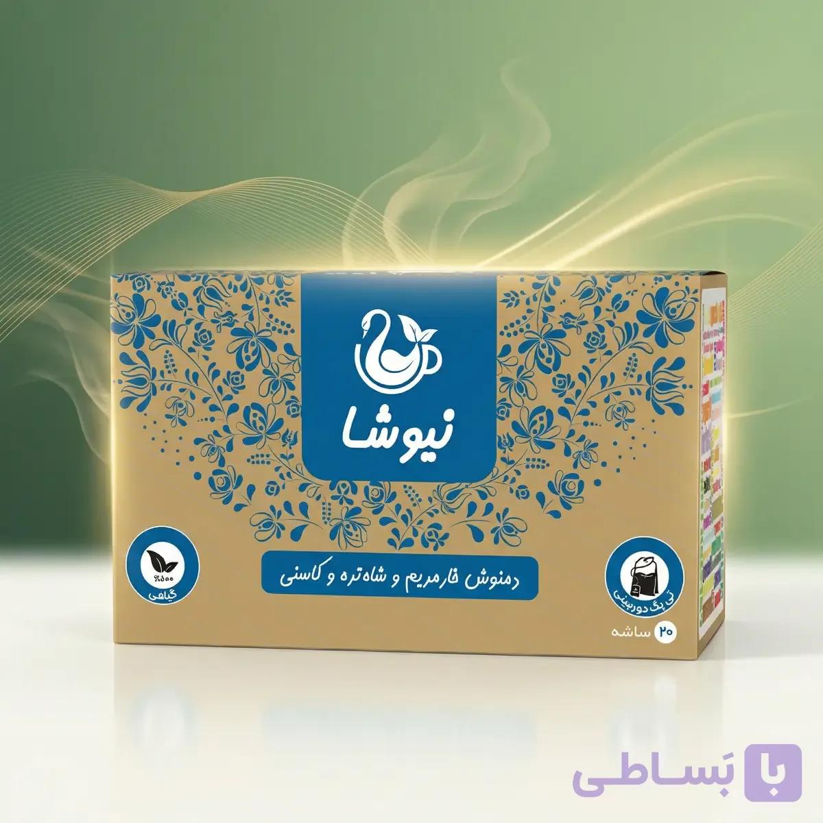 دمنوش خارمریم شاهتره کاسنی نیوشا — تصویر 1