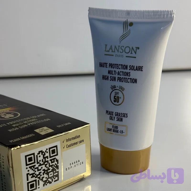 ضدآفتاب رنگی‌لانسون