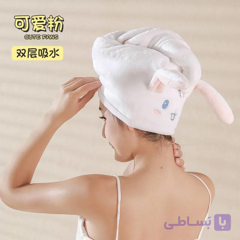 کلاه خشک‌کن مو حوله‌ای