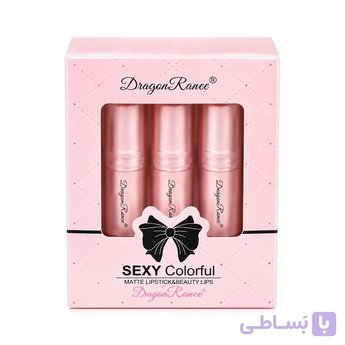 پک رژ جامد شاین دار دراگون