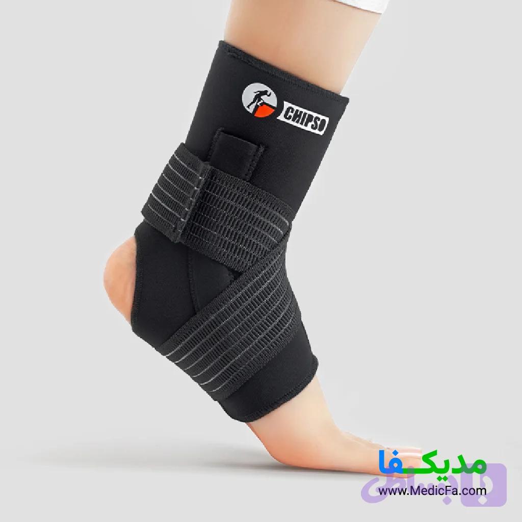 قوزک بند فنردار با کش ساپورت چیپسو مدل AN125