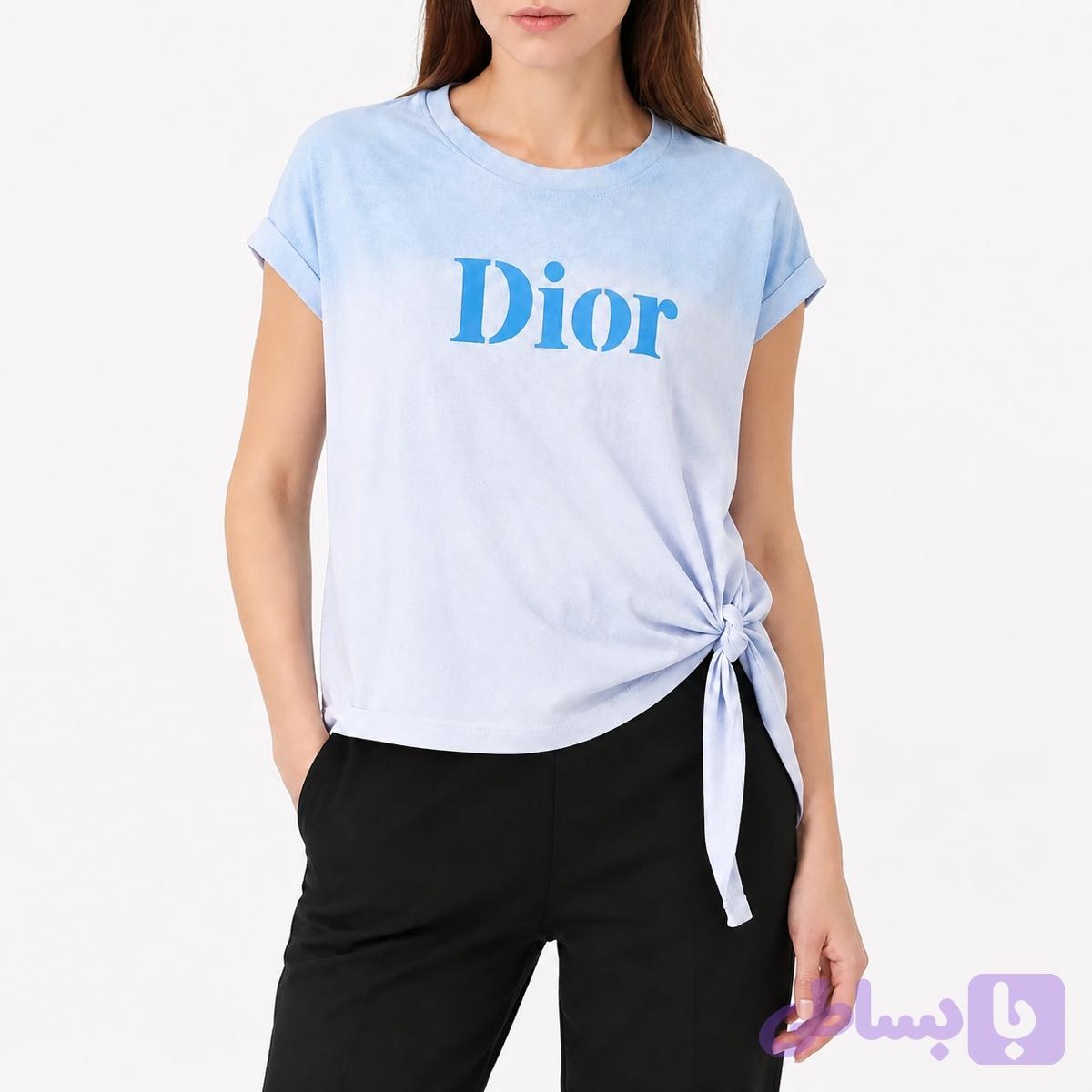تیشرت نخ پنبه زنانه کد 1003 با تنوع رنگ بندی