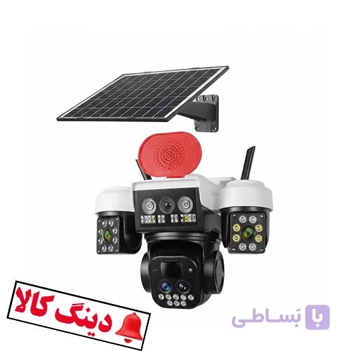 دوربین سیم کارتی سولار سه لنز مدل TR4 — تصویر 1