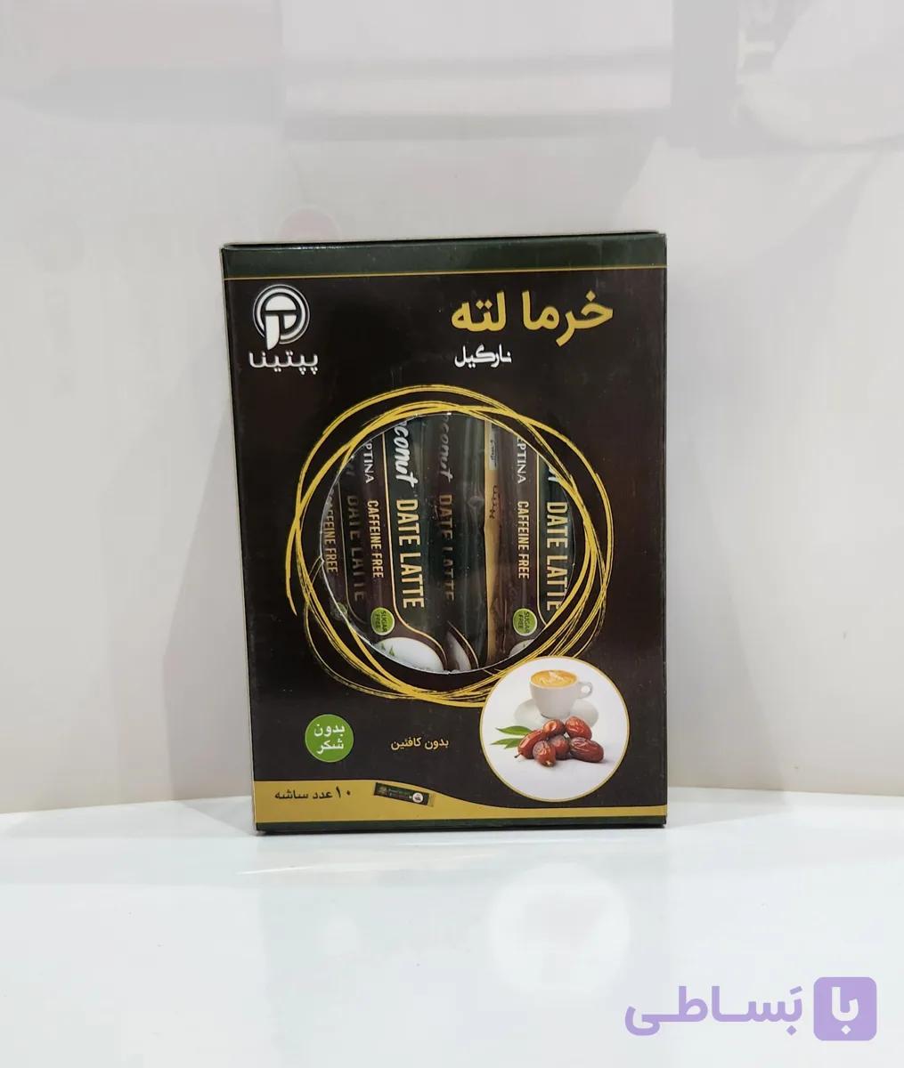 خرما لته بدون شکر برند پپتینا بسته ۱۰ ساشه ای