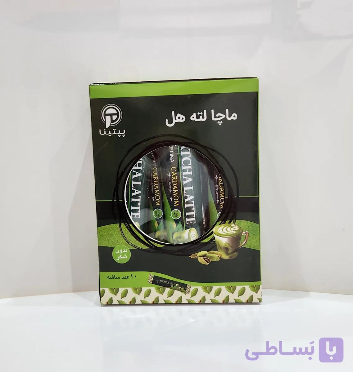 ماچا لته برند پپتینا بسته ۱۰ ساشه ای