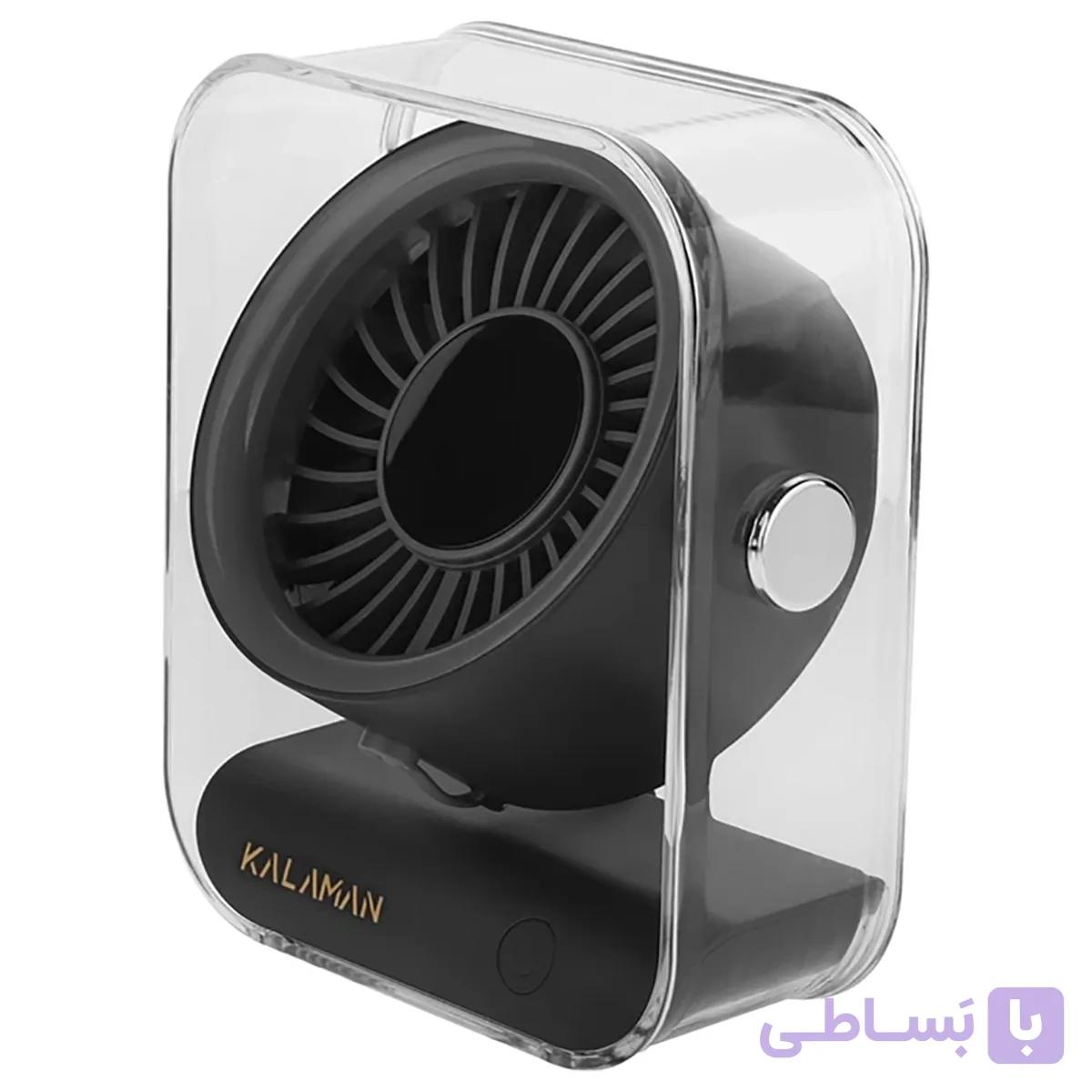 پنکه شارژی رومیزی Kalaman مدل K4D — تصویر 1