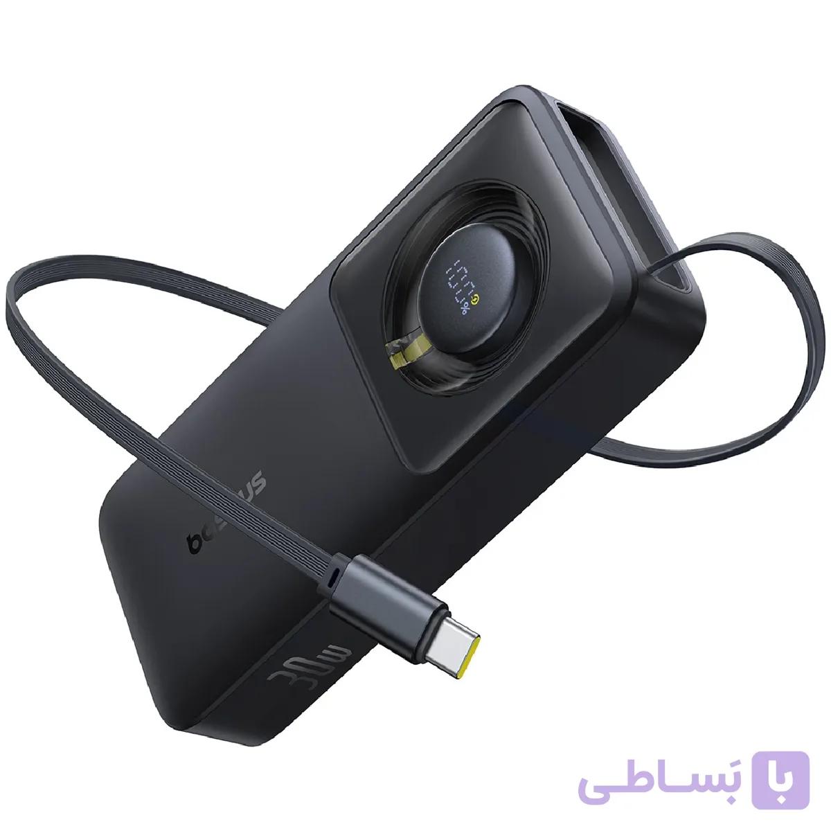 پاوربانک 10000 میلی امپر سوپر فست شارژ 30 وات بیسوس مدل P100709 — تصویر 1