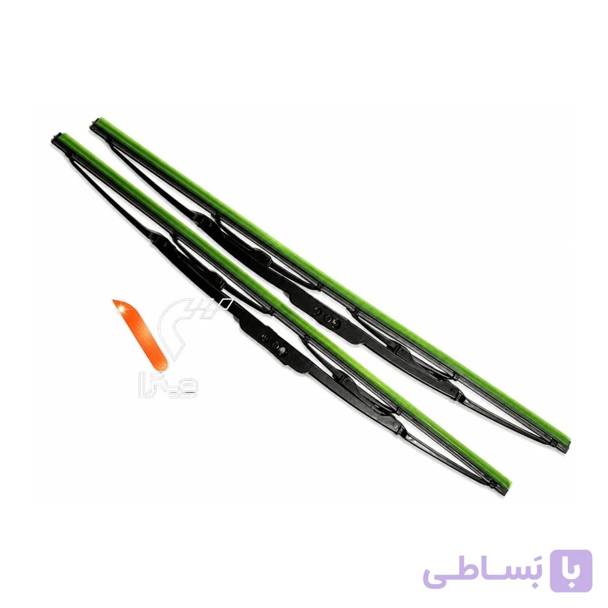 تيغه برف پاکن سایز 18 دو آداپتور مناسب نیسان سایپا ويترا