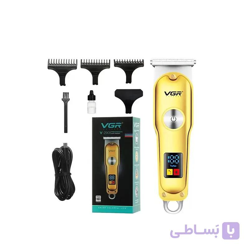 ماشین اصلاح موی سر و صورت وی جی ار مدل V-290 — تصویر 1