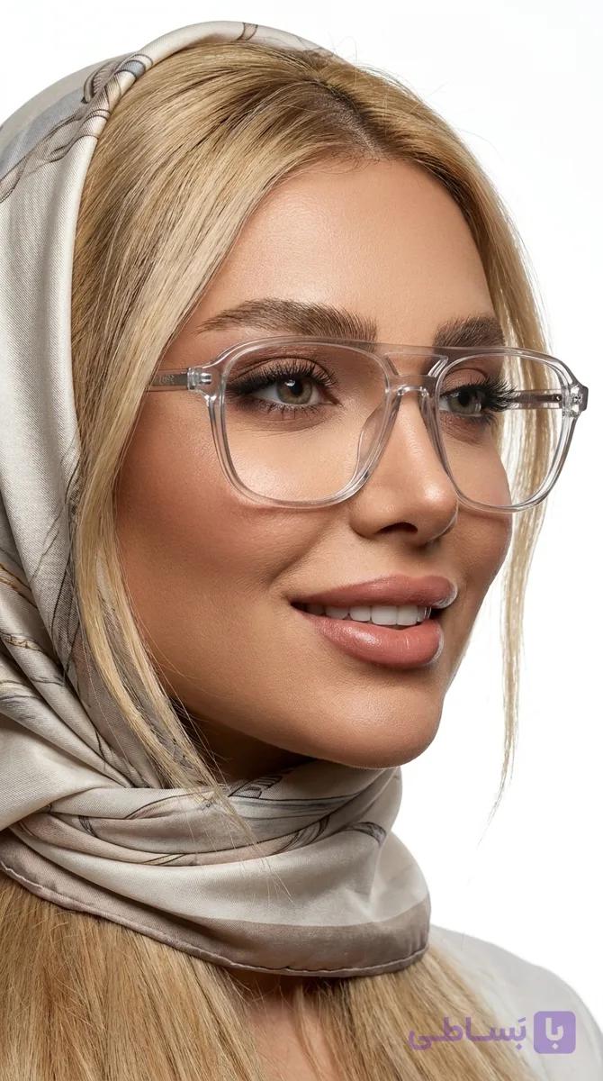 فریم عینک طبی زنانه دو پل برند opr