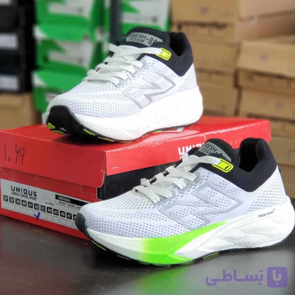 کفش کتونی مردانه نیوبالانس 860 کیفیت مستر مناسب پیاده روی — تصویر 1
