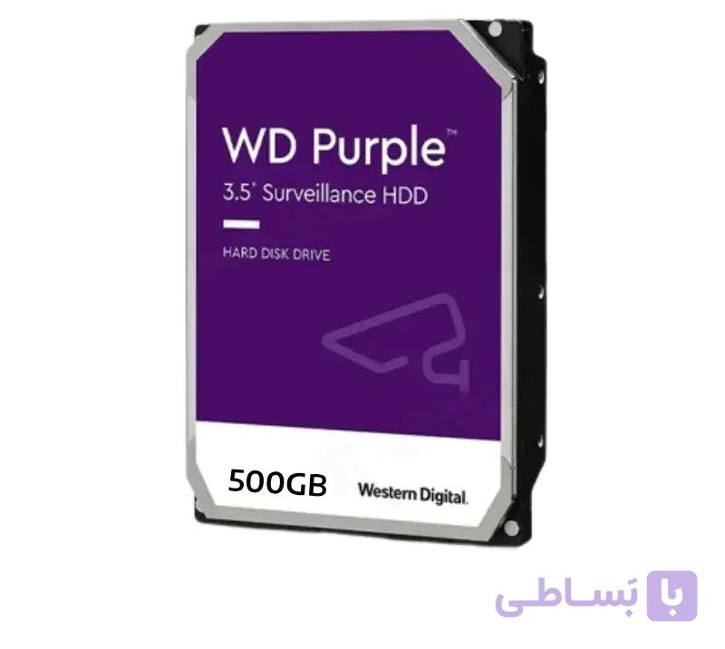 هارد 500 گیگ شرکتی برچسب بنفش