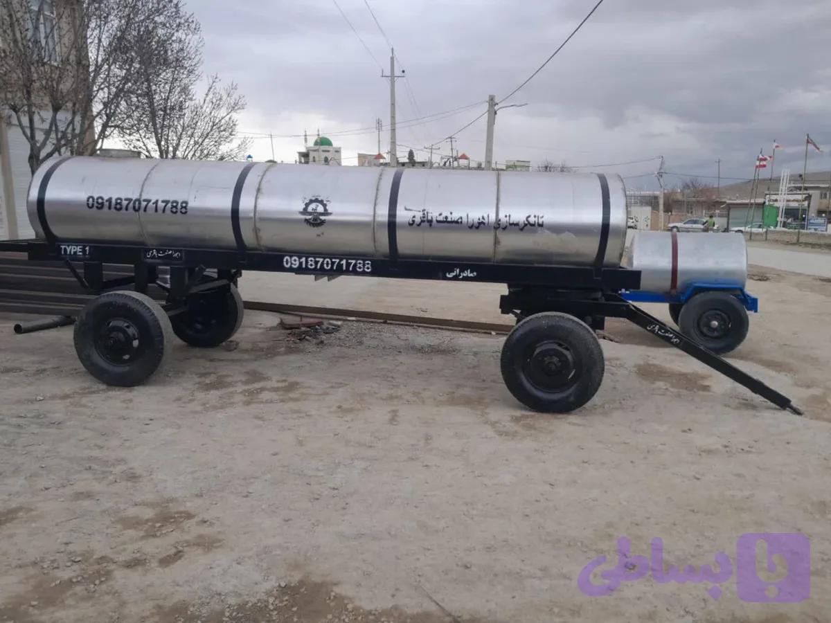 تانکر ۵هزار لیتری چهار چرخ