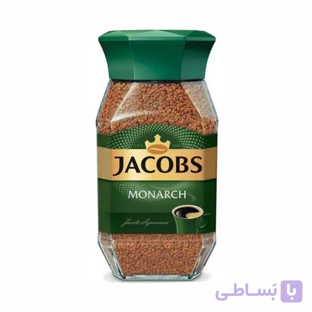 قهوه فوری جاکوبز Jacobs مدل Monarch مونارک وزن 200 گرم اورجینال وارداتی