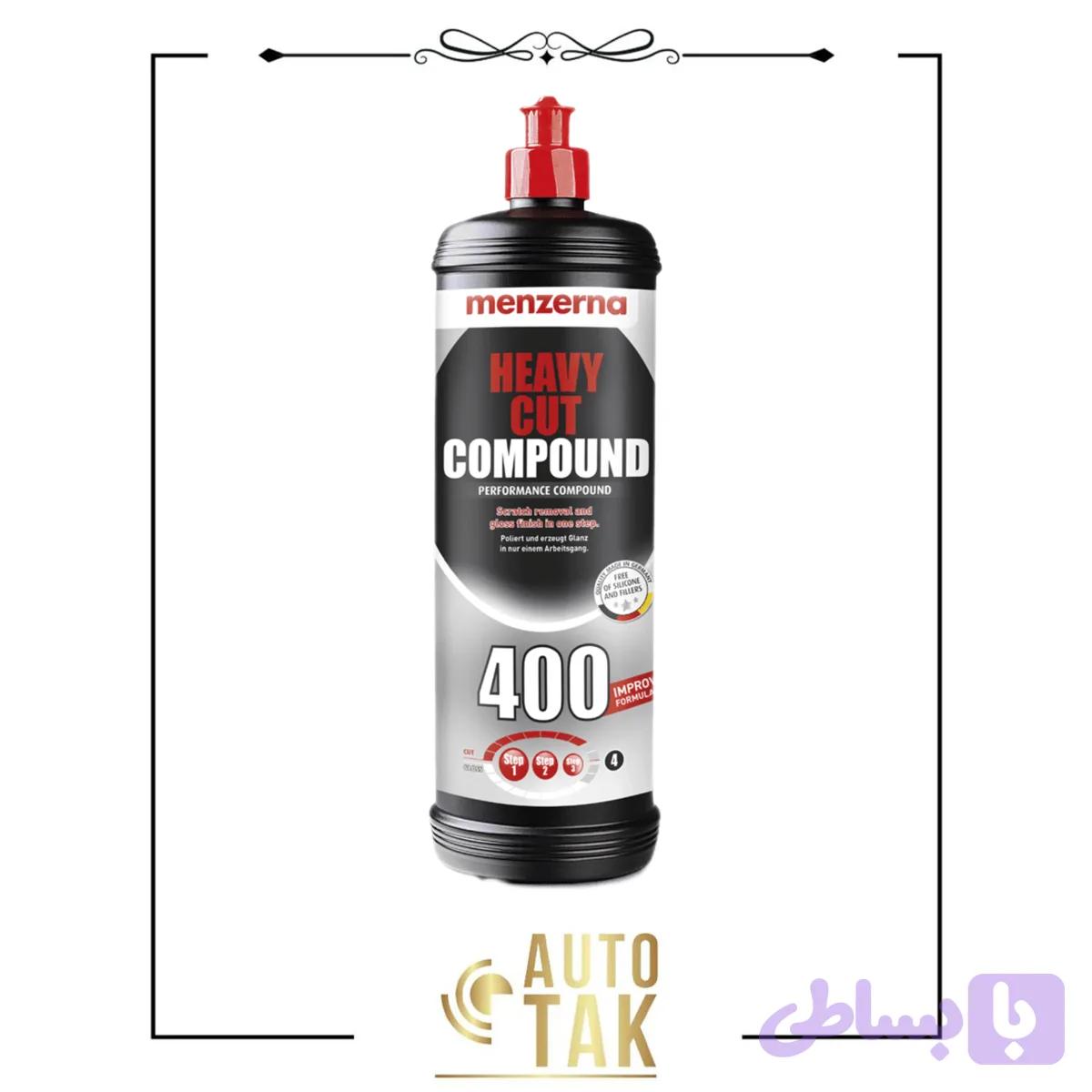 پولیش منزرنا زبر 400 یک لیتری با فرمول بهبود یافته