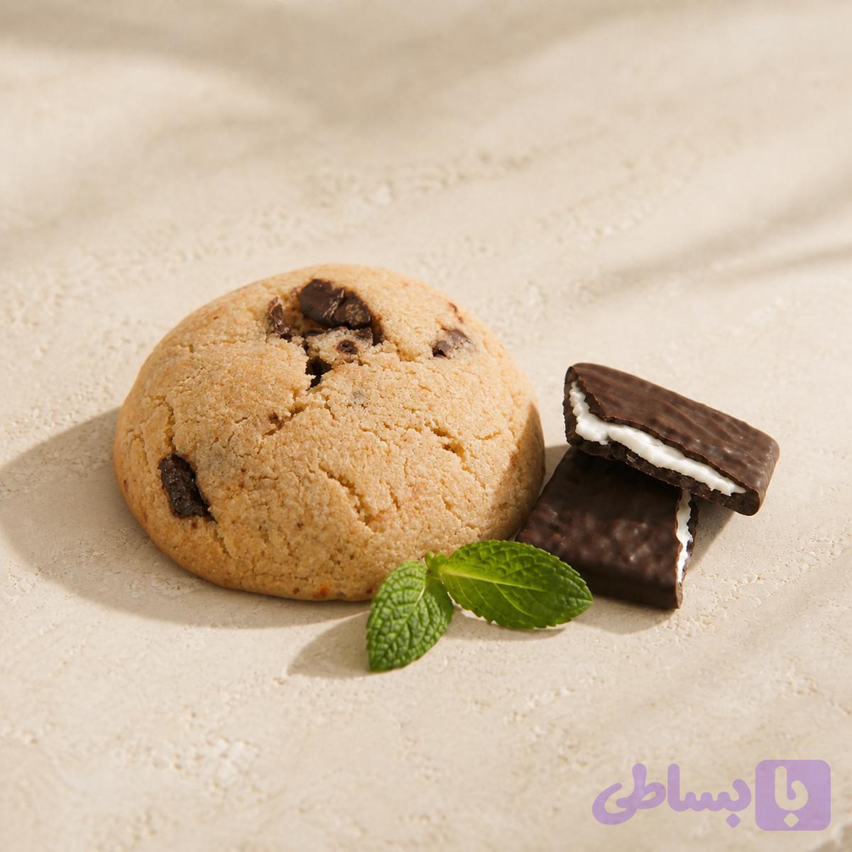 کوکی شکلات نعناع