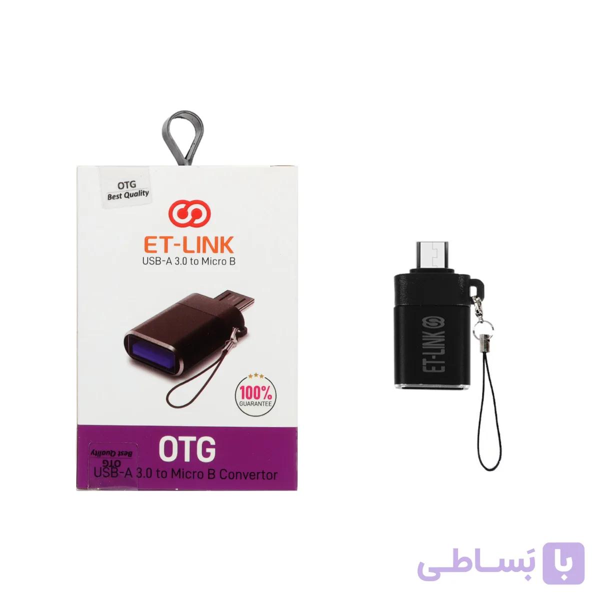 تبدیل اندروید ET-LINK USB3.0 OTG - مشکی