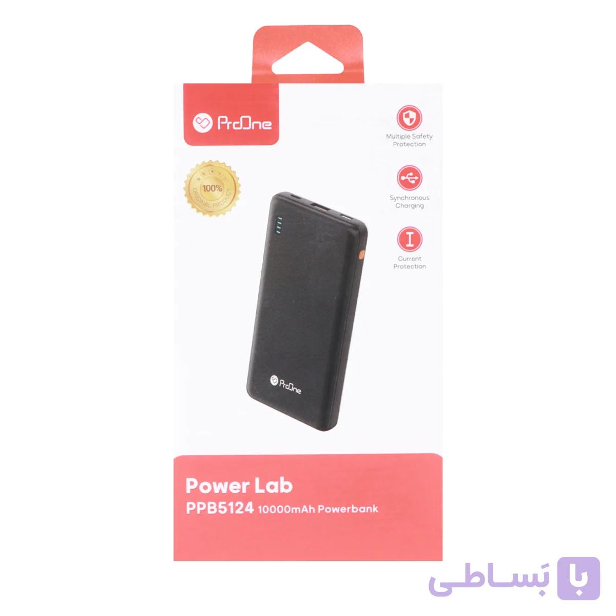 پاوربانک فست شارژ ProOne 10000mAh مدل PPB5124 - سفید