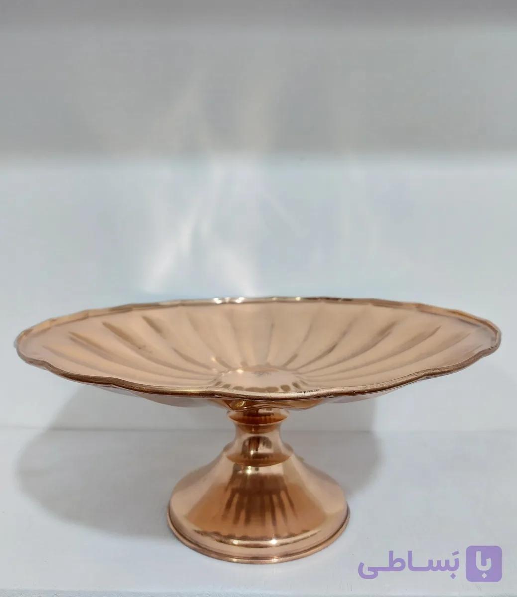 میوه خوری مسی ۳۰ سانتی طرح سلطنتی