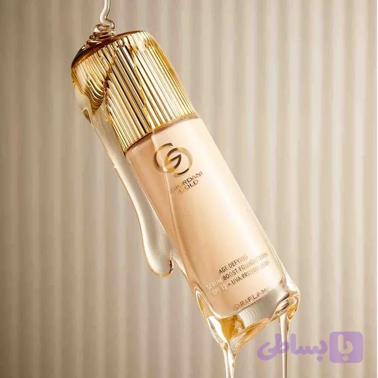 کرم پودر ایج دیفاین سرم پوست با spf 12 جوردانی گلد اوریفلیم