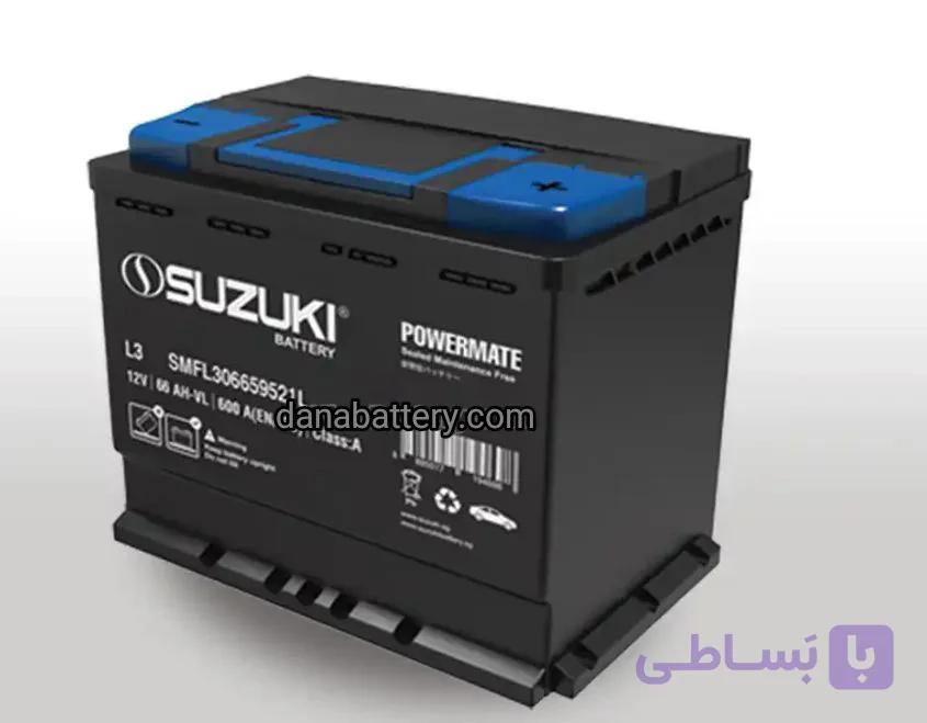 باتری 66 آمپر سپاهان سوزکی