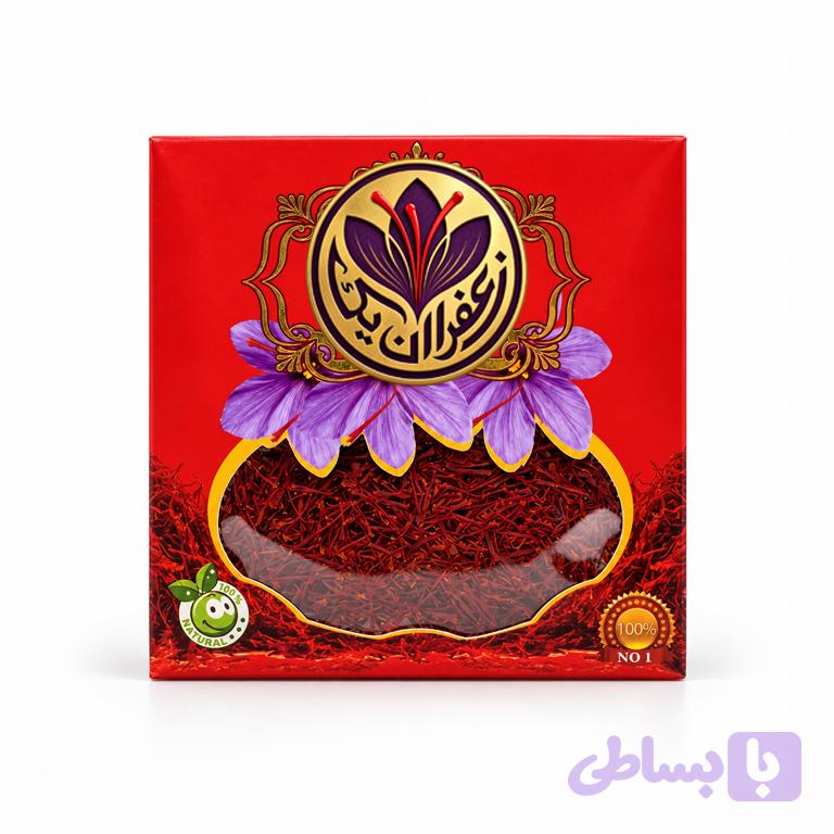 زعفران سرگل 1 مثقالی — تصویر 1