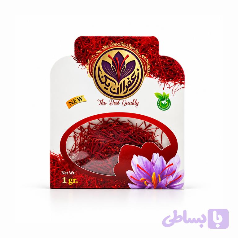 زعفران سوپر نگین 1 گرمی — تصویر 1