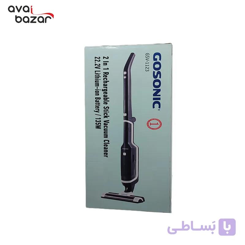 جارو شارژی گوسونیک مدل GSV-1123 (همراه با ویدیو معرفی محصول) — تصویر 1