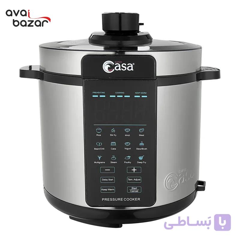 زودپز برقی سوپر کاسا مدل CA-206 — تصویر 1