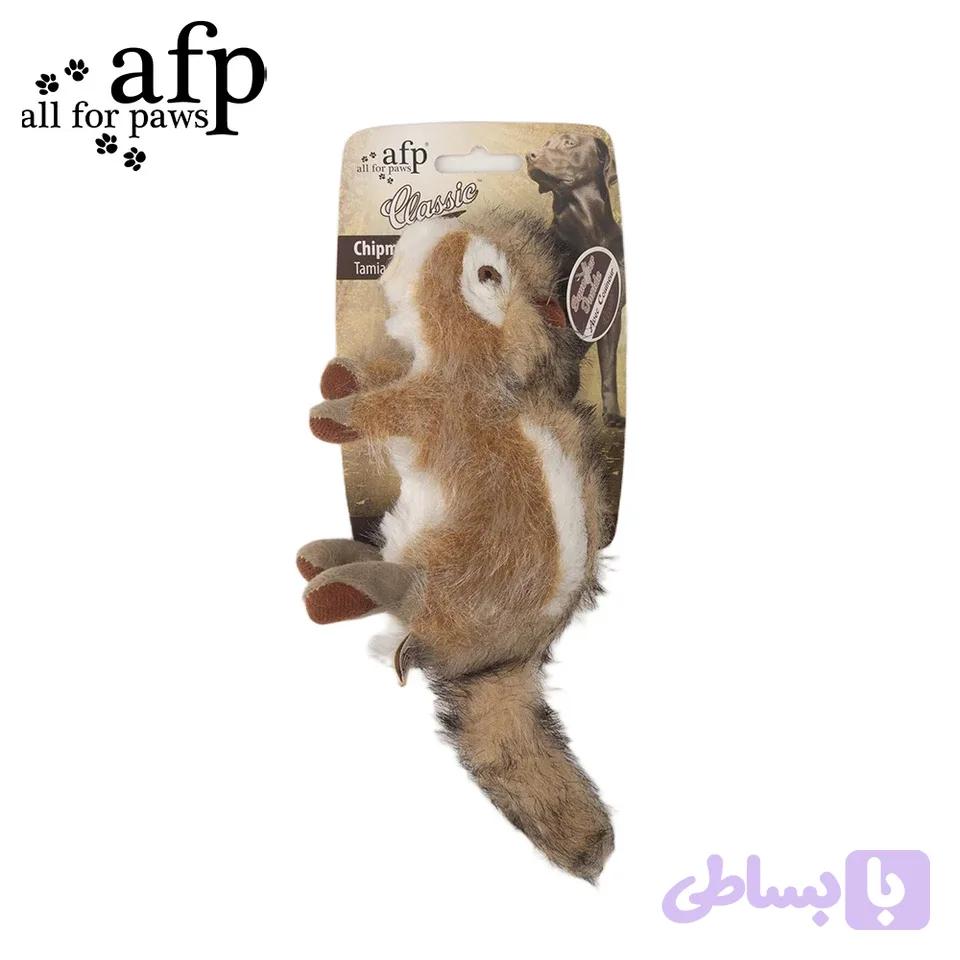 اسباب بازی جیرجیر سنجاب سگ مدل (AFP) All for Paws