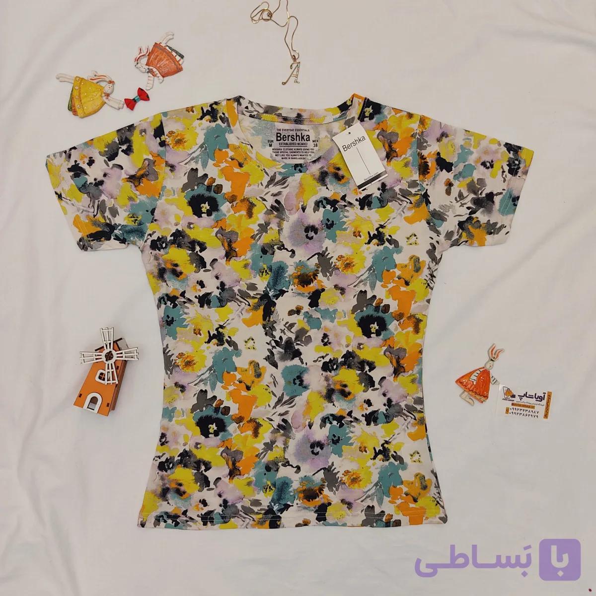 تی شرت زنانه و دخترانه برشکا – کد 304 — تصویر 1