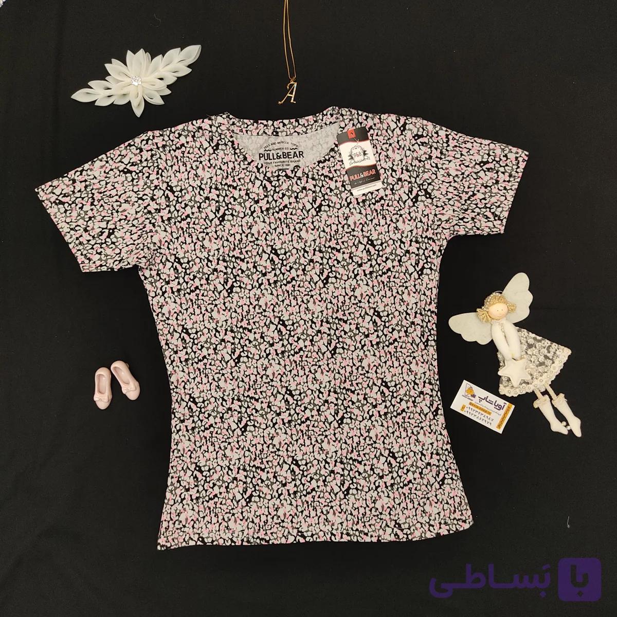 تی شرت زنانه و دخترانه پول اند بیر – کد 119 — تصویر 1