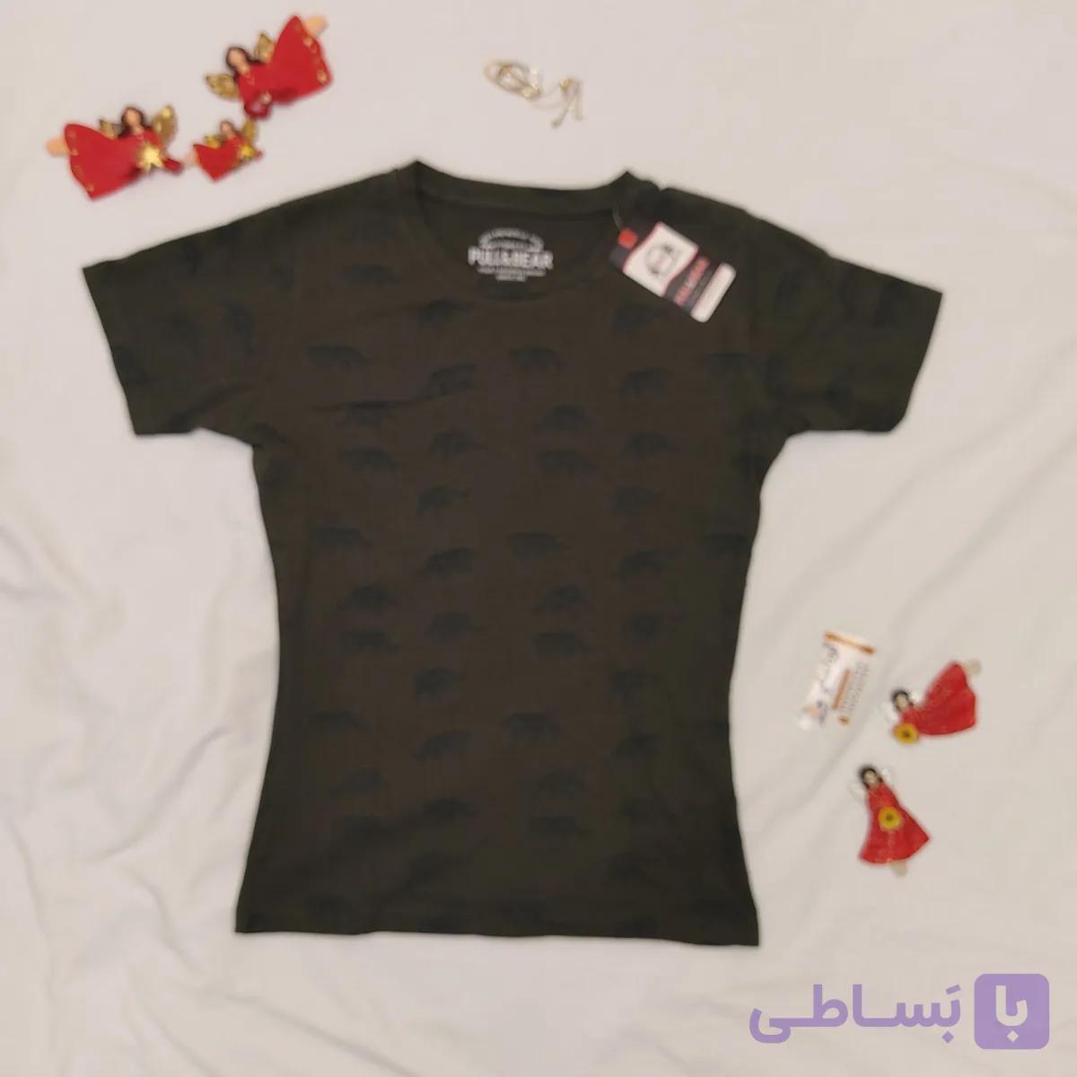 تی شرت زنانه و دخترانه پول اند بیر – کد 117 — تصویر 1