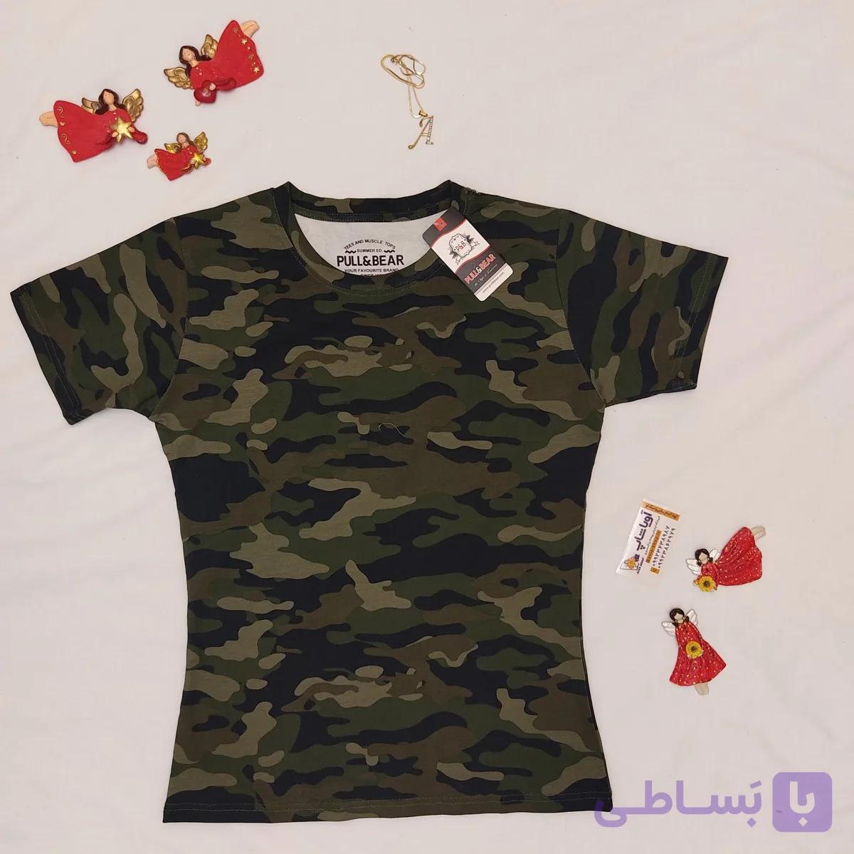تی شرت زنانه و دخترانه پول اند بیر – کد 128 — تصویر 1