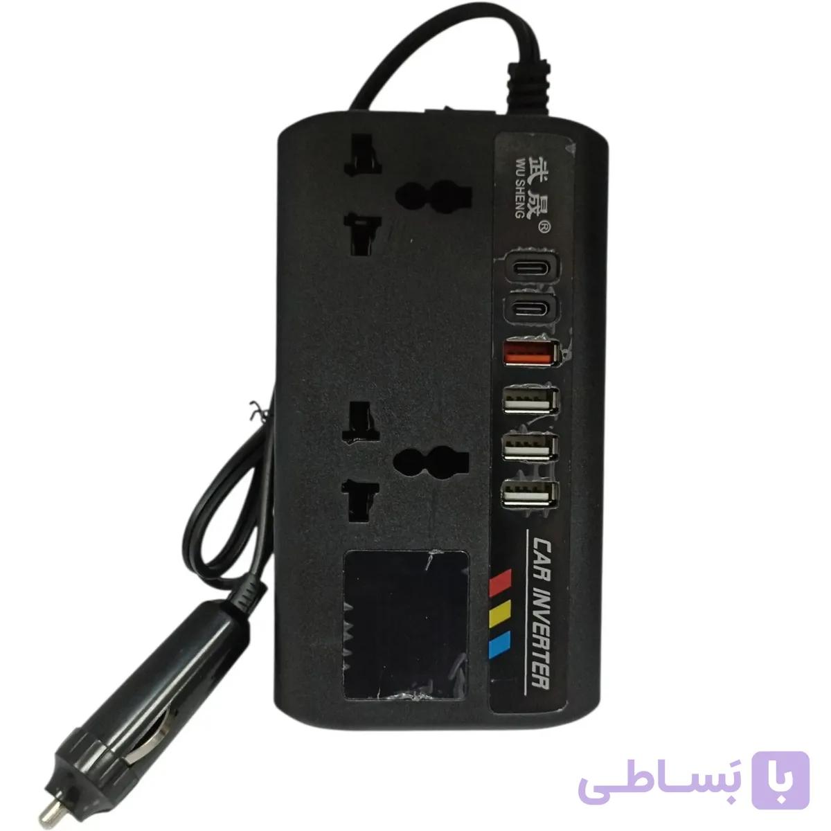 اینورتر مبدل برق خودرو مدل WS-A1 — تصویر 1