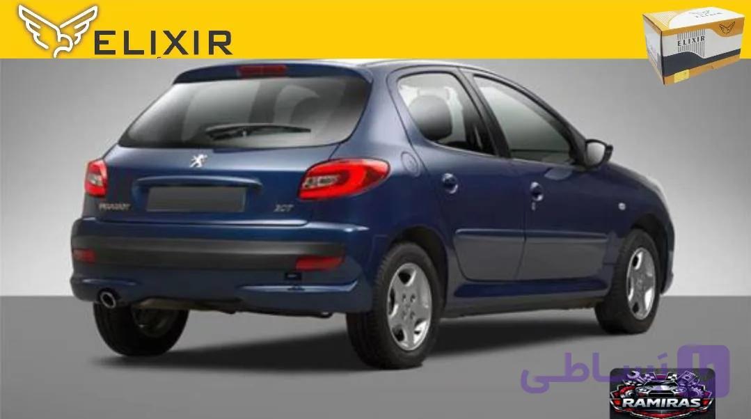 لنت ترمز عقب پژو207 برندالکسیر (فرمولاسیون ترکیه)