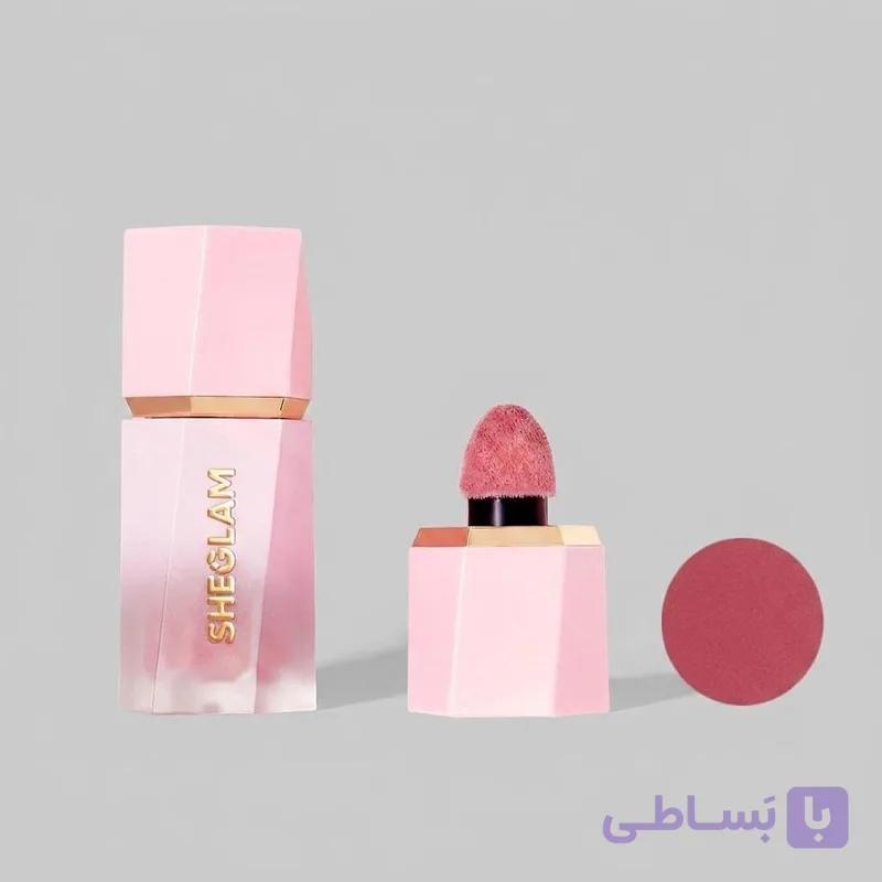 رژگونه مایع براق شیگلم مدل Bloom شماره Rose Ritual — تصویر 1