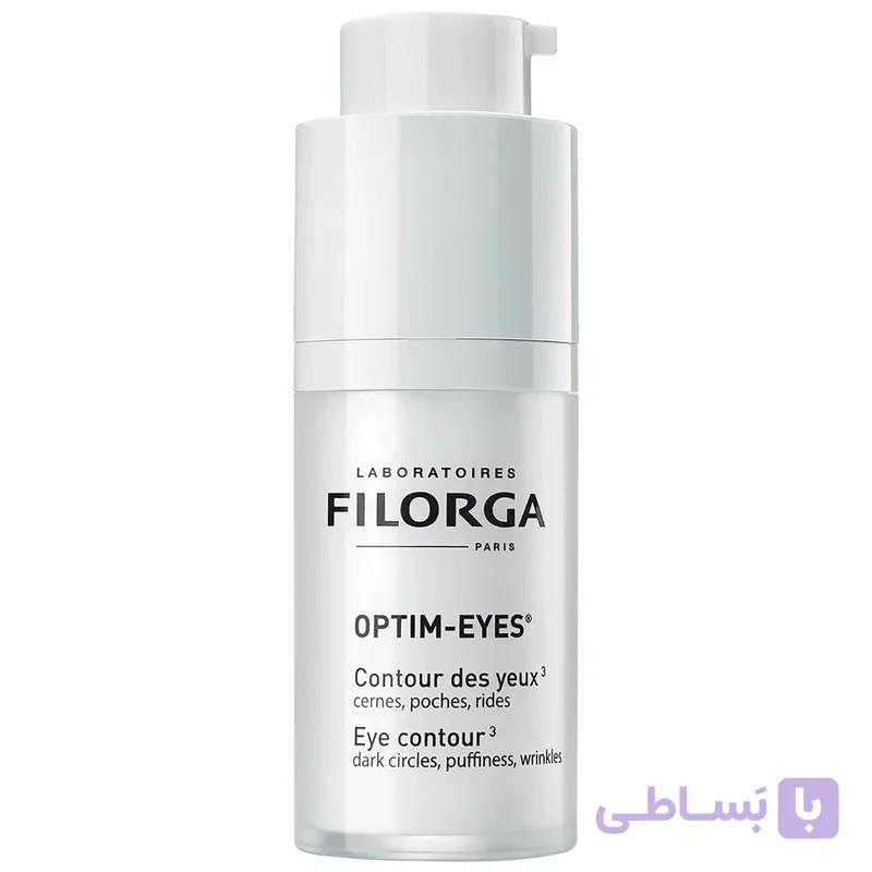 کرم دور چشم فیلورگا مدل OPTIM-EYES حجم 15 میل — تصویر 1
