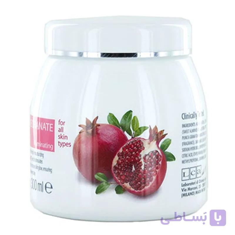 کرم صورت آبرسان و شفاف کننده کلیون مدل Pomegranate Juice Face Cream حجم 300میلی لیتر — تصویر 1