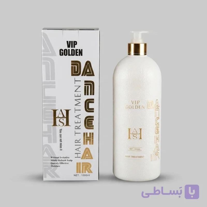 ماسک مو دنس هیر مدل VIP Golden حجم 1000 میلی لیتر — تصویر 1