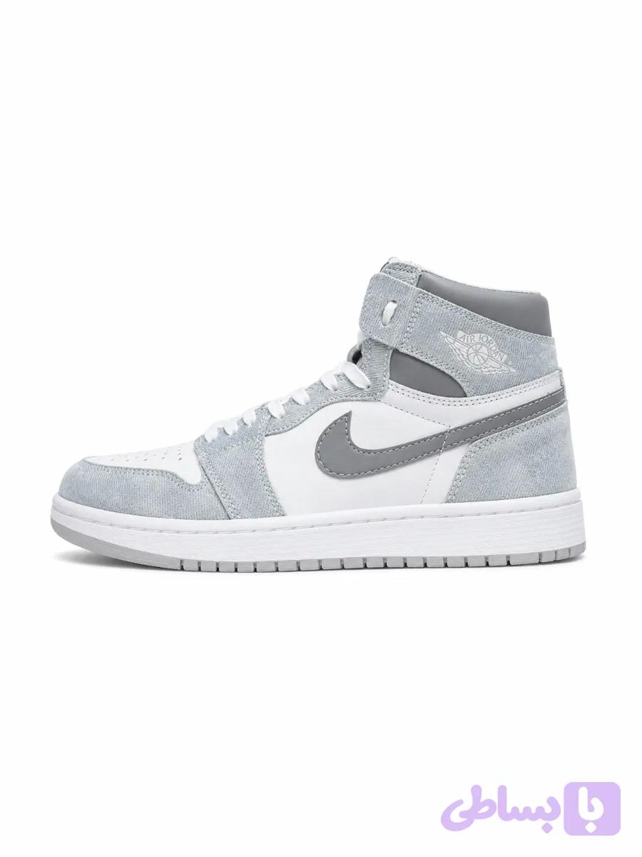 کتانی نایک جردن 1 ساقدار هایپر رویال | Nike Air Jordan 1 hyper royal