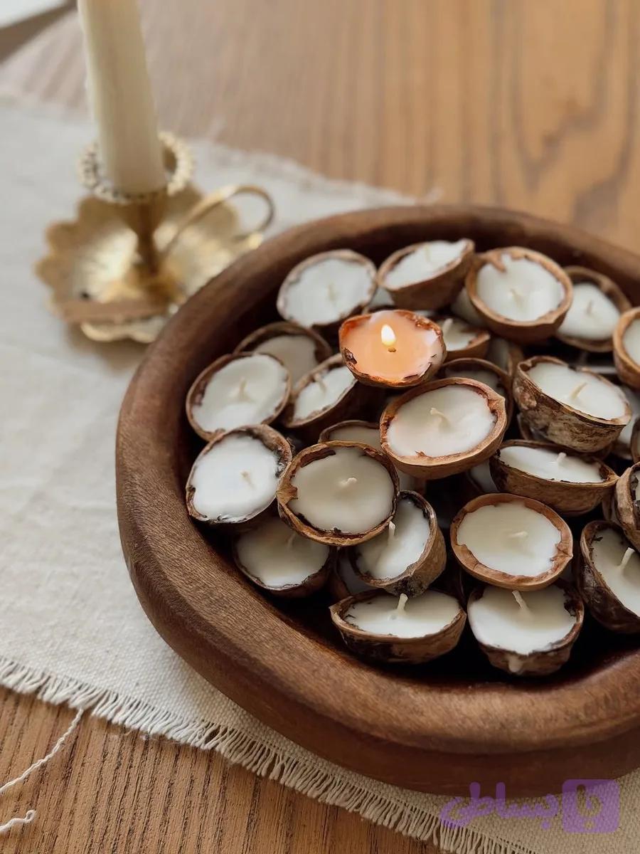 شمع وارمر گردویی
